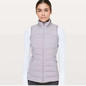 Lululemon Down For It All Vest Size 10 Goose Down